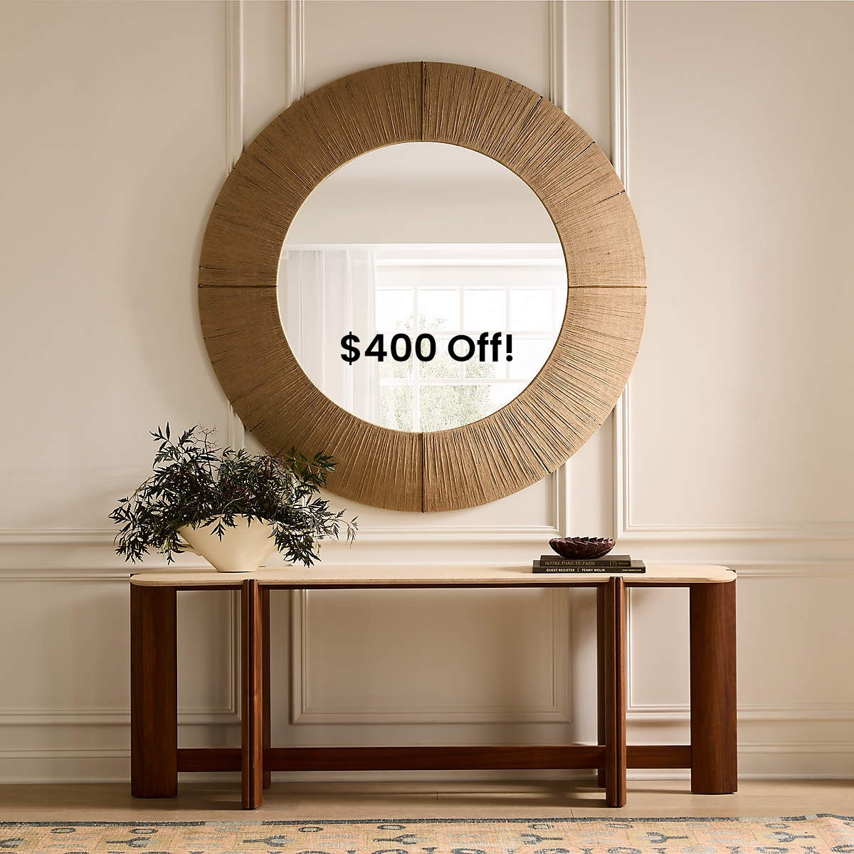 Gorgeous wood and travertine console table now on sale @CB2

#LTKHome #LTKSaleAlert