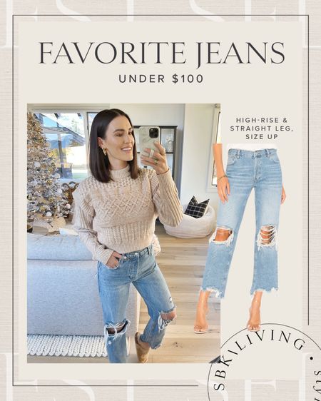 F A S H I O N \ favorite jeans under $100

Free people
Winter fashion 
Outfit 

#LTKunder100 #LTKstyletip