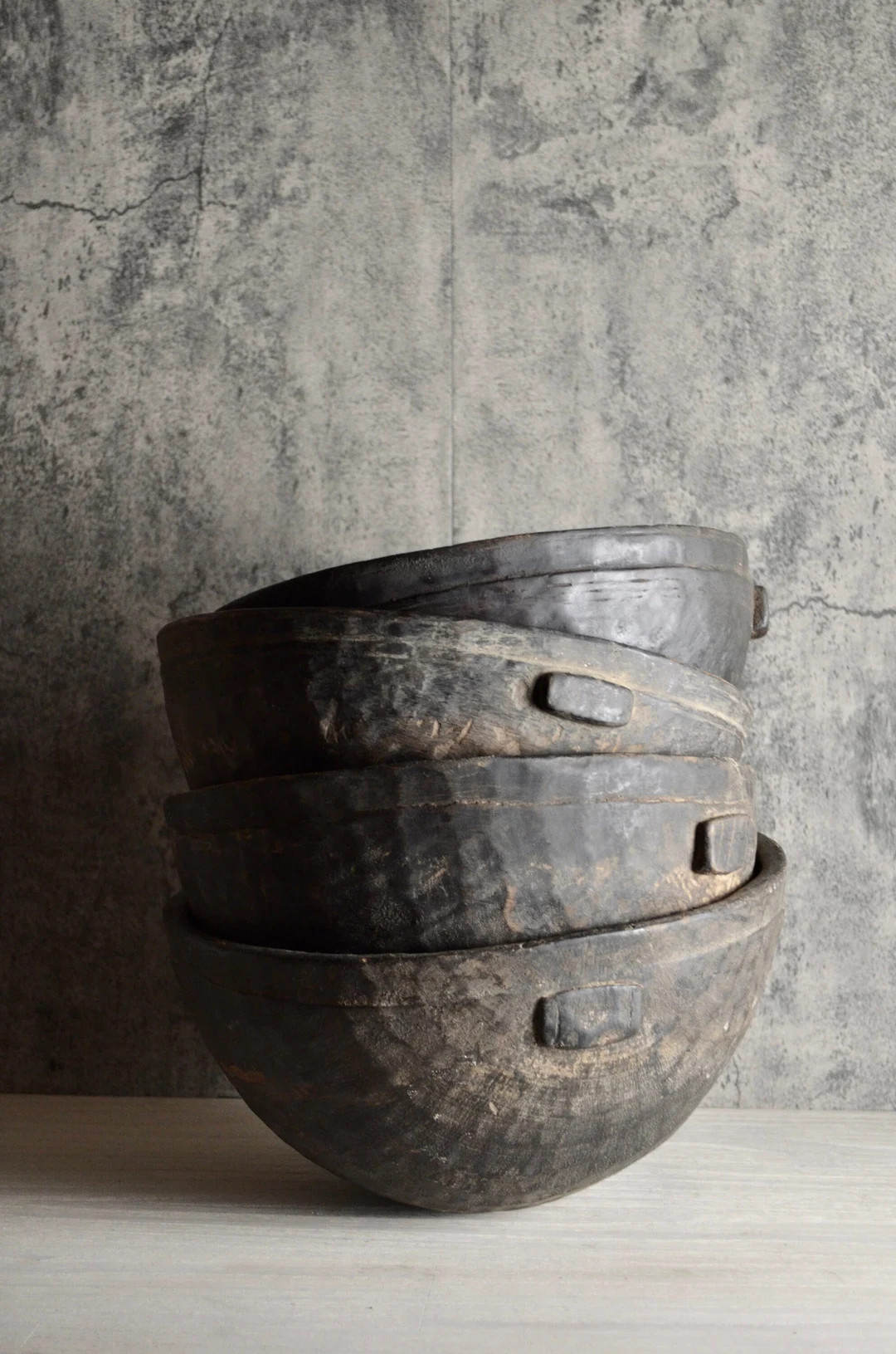 Vintage African Milk Bowl | Rustic Primitive Wooden Bowl | Hand Carved | Wabi Sabi Style | Etsy (US)