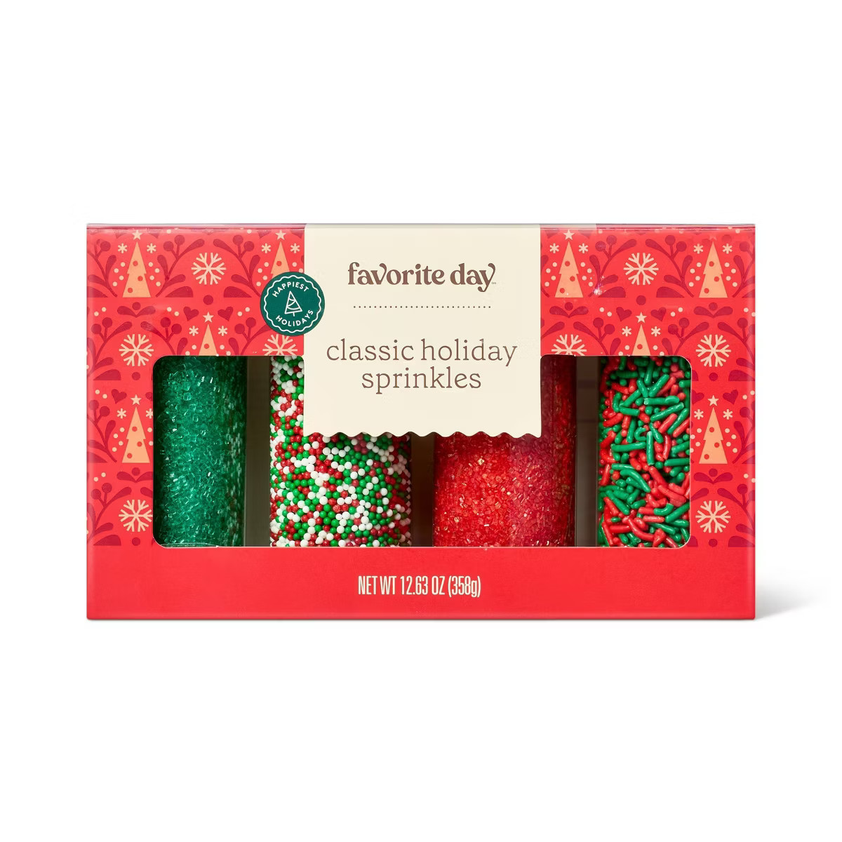 Holiday Classic Sprinkles Set - 12.63oz - Favorite Day™ | Target