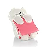 Post-it Pop-up Note Dispenser, Cat design, 3x3 in, 1 Dispenser/Pack (CAT-330) , White | Amazon (US)