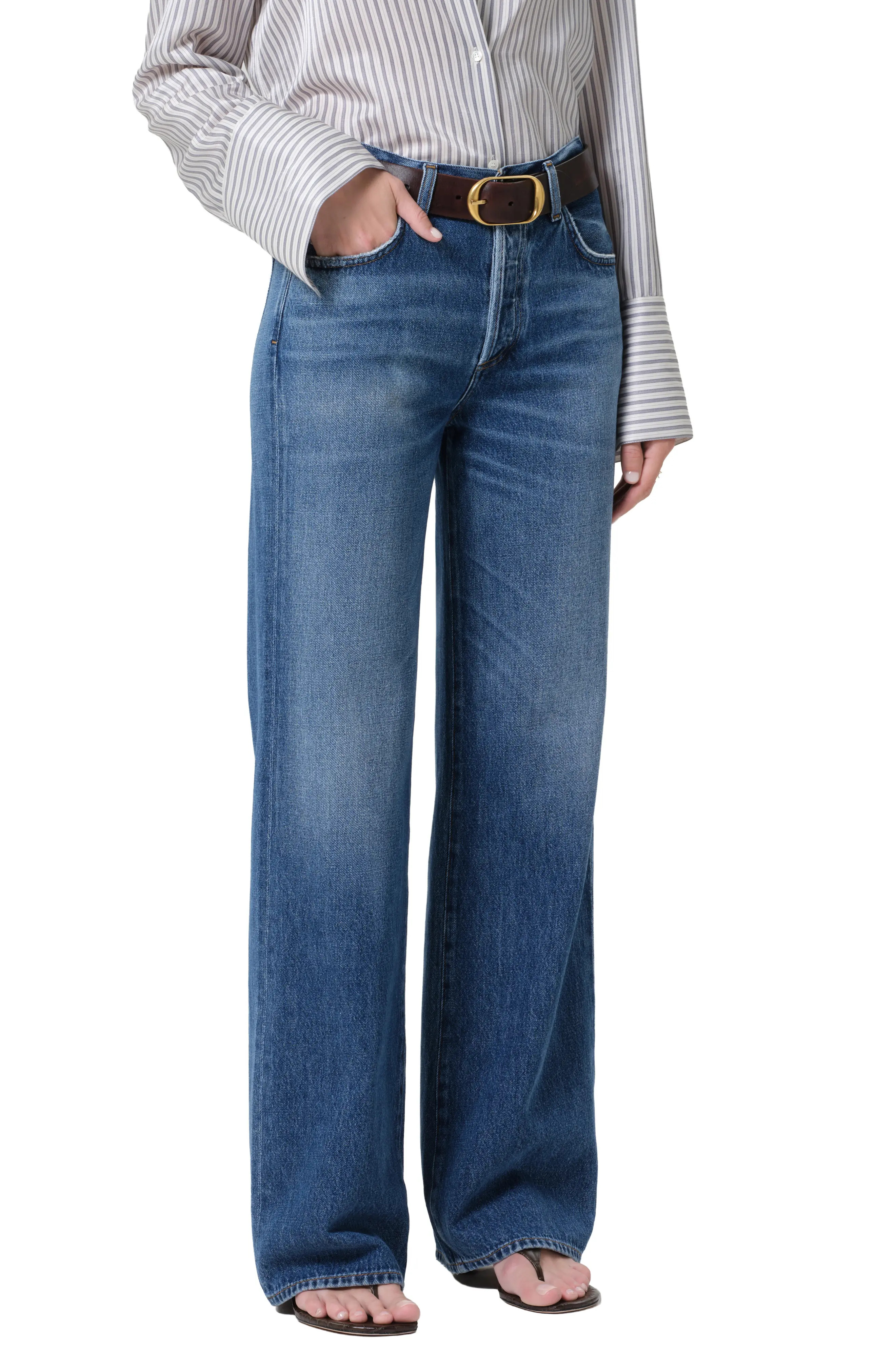 Citizens of Humanity Annina High Waist Straight Leg Jeans (Women) | Nordstrom | Nordstrom