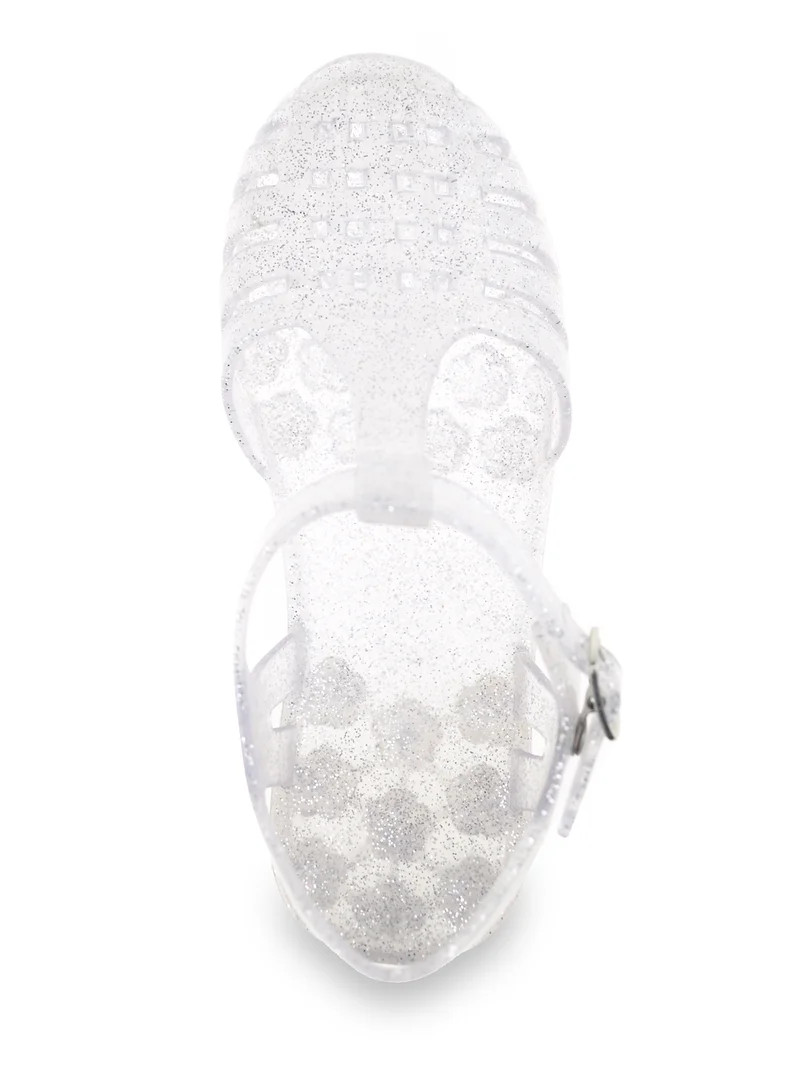 Wonder Nation Girls Jelly Sandals | Walmart (US)
