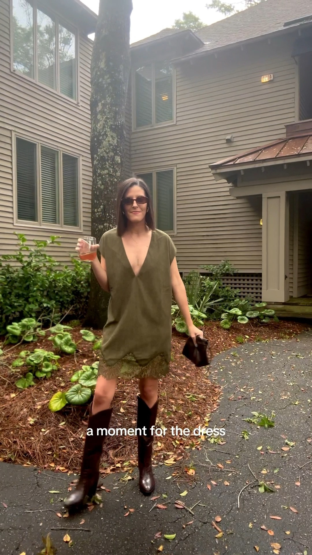 Dress - ASOS, 4 
Boots - Target 
Necklace and Sunnies - Amazon 
Purse - H&M
Jacket - Commense 

#LTKFindsUnder100 #LTKFindsUnder50 #LTKStyleTip
