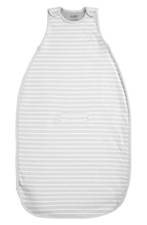 WOOLINO 4 Season Ultimate Organic Cotton & Merino Wool Wearable Blanket in Birch Gray at Nordstrom | Nordstrom