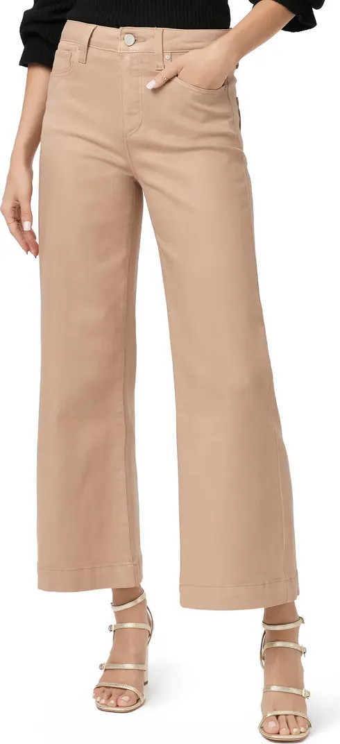 Anessa High Waist Ankle Wide Leg Jeans | Nordstrom