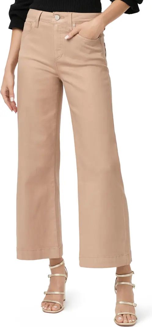 Anessa High Waist Ankle Wide Leg Jeans | Nordstrom