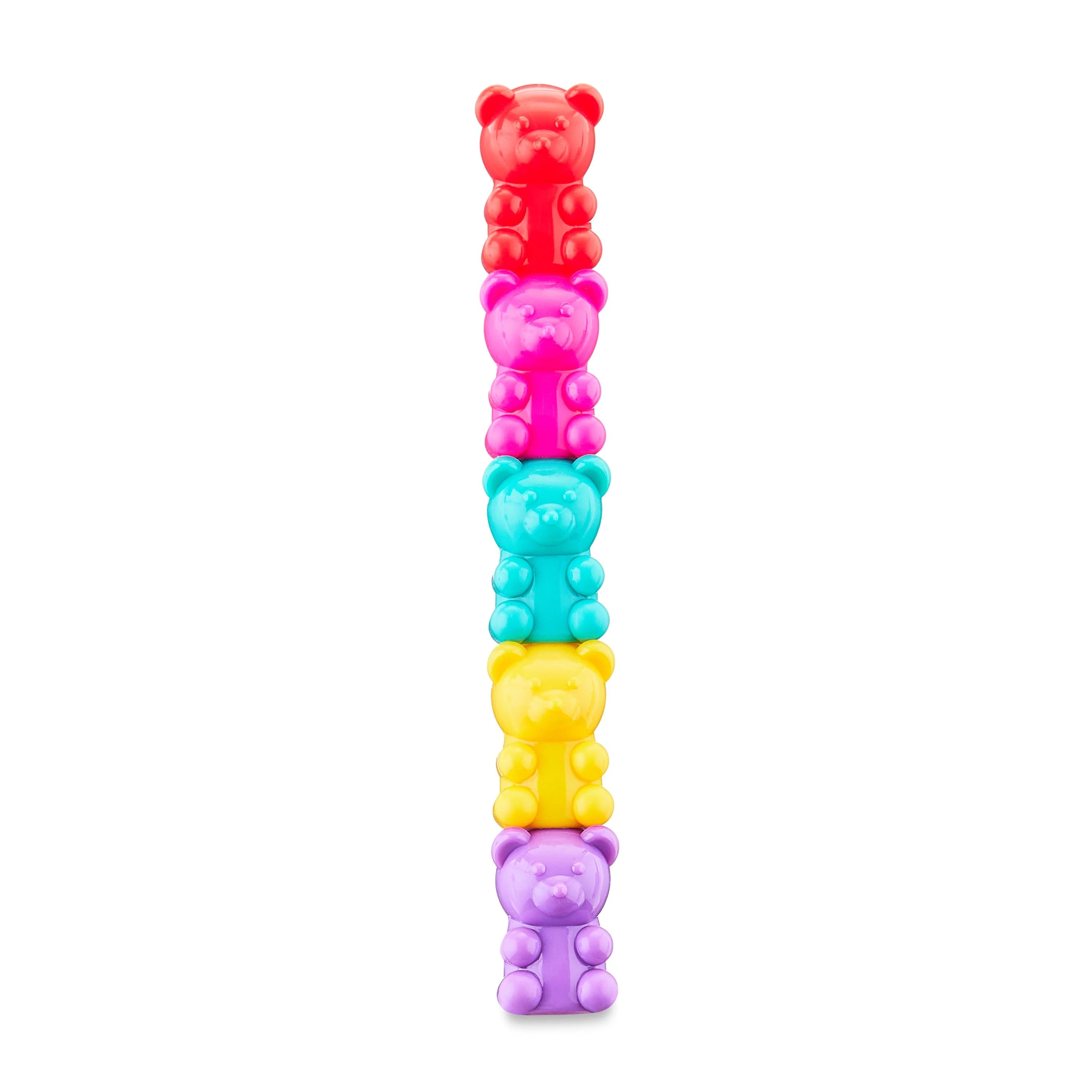 Valentine's Day Multicolor Bear Stackable Highlighter Party Favors by Way To Celebrate | Walmart (US)