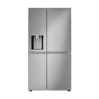 LG Electronics 27 cu .ft. Side by Side Refrigerator w/ Door-in-Door, Pocket Handles, and Craft Ic... | The Home Depot