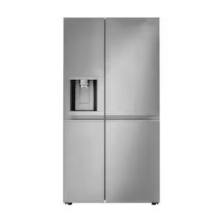 LG Electronics 27 cu .ft. Side by Side Refrigerator w/ Door-in-Door, Pocket Handles, and Craft Ic... | The Home Depot