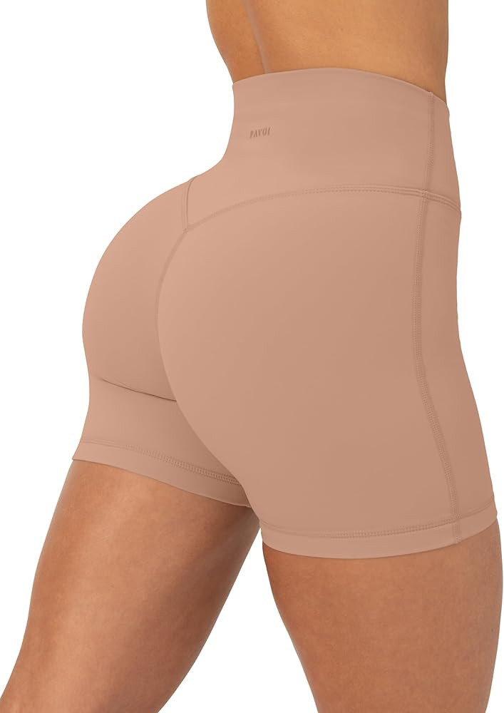 PAVOI ACTIVE Yoga Shorts for Women High Waisted Gym Shorts Buttery Soft Biker Workout Shorts 4" &... | Amazon (US)