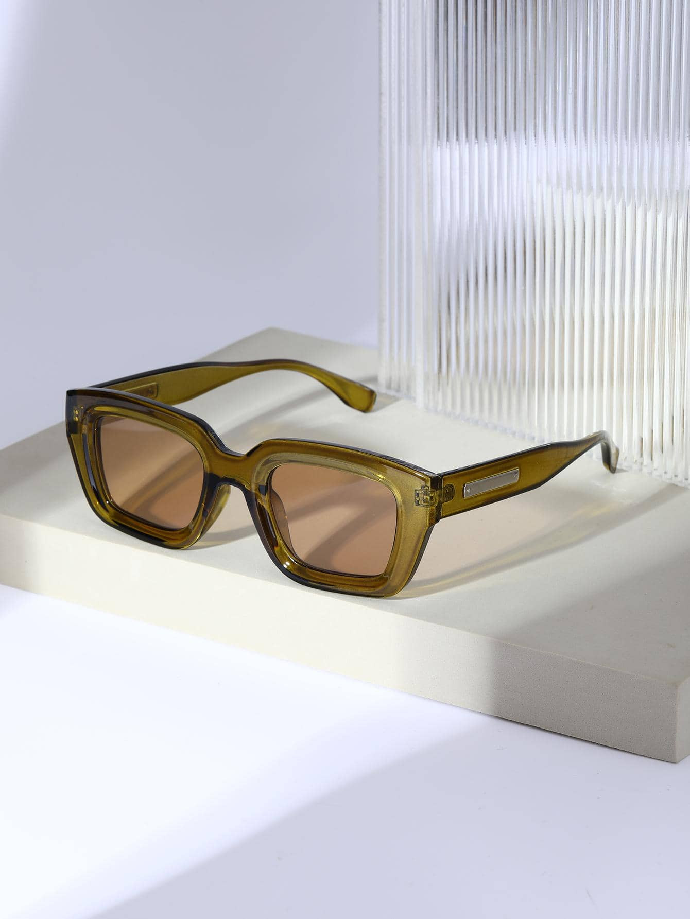 Cute Square Frame Fashion Glasses Shades Beach Accessories Beach Accessories For Women Glasses Sh... | SHEIN