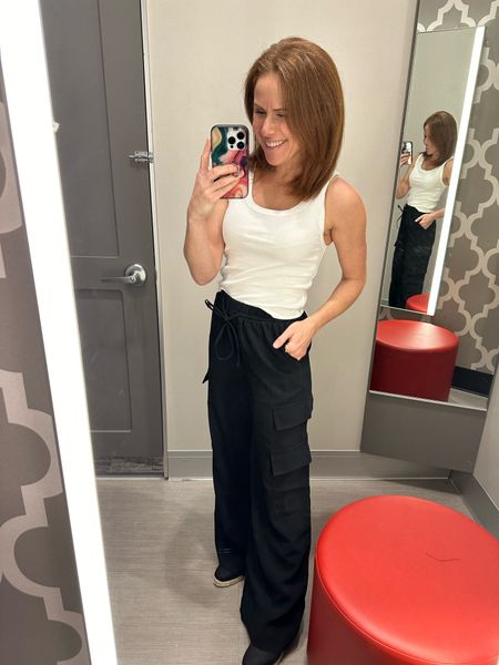 Another classic from Target - this tank is perfect and the pants also come in the most fun pink! Wearing XS  

#LTKsalealert #LTKover40