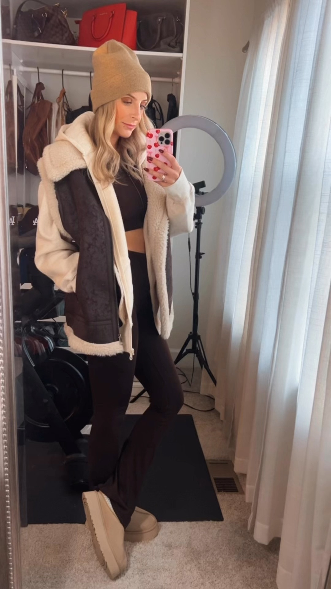 Wearing a small in everything 🤎 & all on major sale right now! 

#LTKActive #LTKSaleAlert #LTKVideo