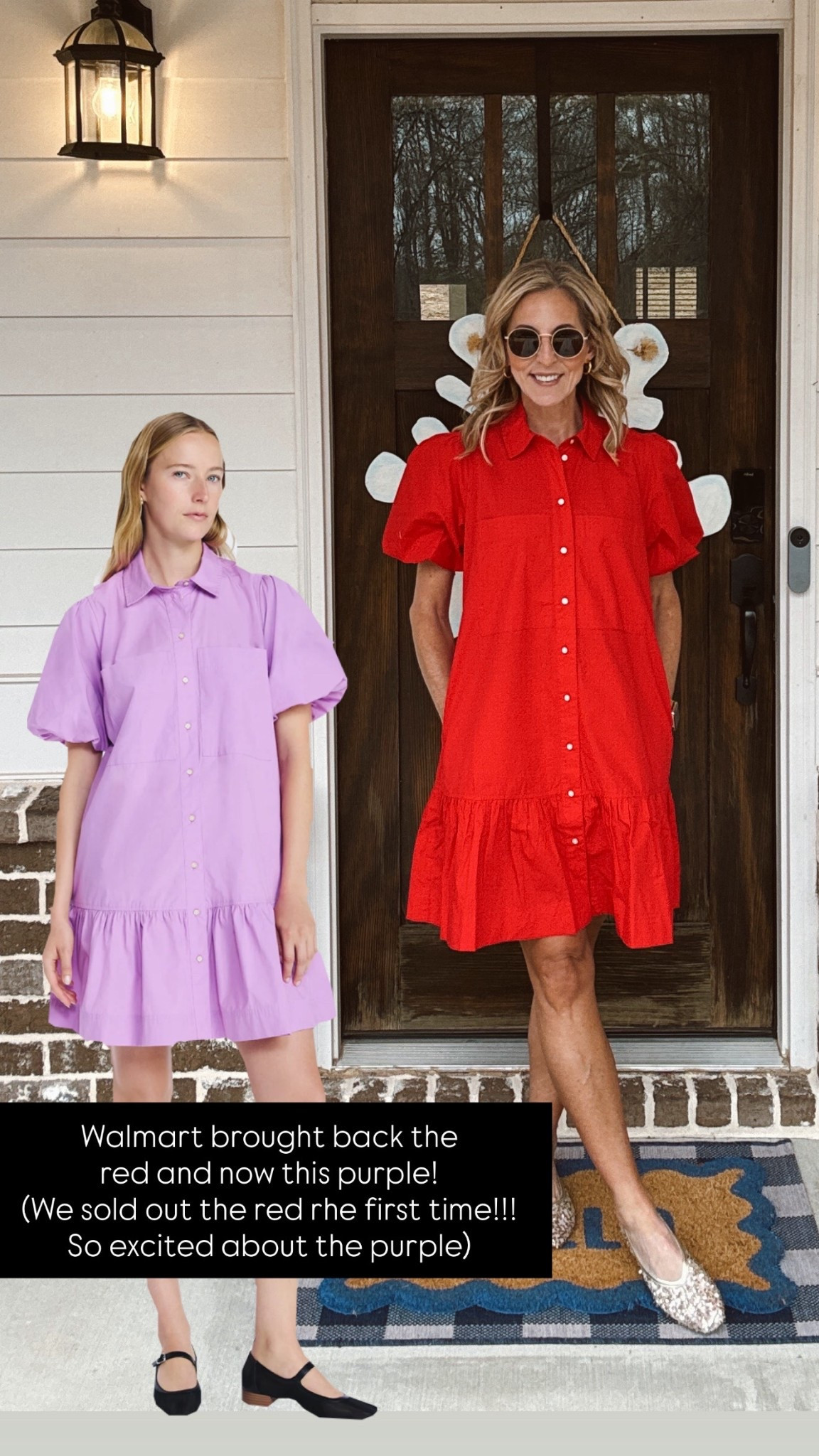 We sold this dress out in December because it was so comfortable and so perfect truly a closet staple that I was excited they brought it back in red and also the new color Violet glow perfect for spring, wearing a size extra small. $32 

#LTKgrwm #LTKmomlife #LTKootd
