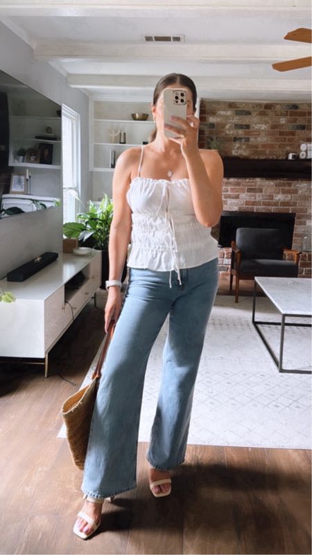 Date night | Spring outfits | brunch outfits | summer outfits | wide leg jeans | cute tops | Hm tops



#LTKover40 #LTKstyletip


#LTKShoeCrush #LTKFindsUnder100 #LTKFindsUnder50