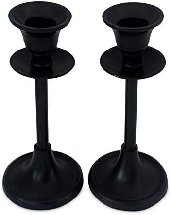 Rely+ Set of 2 Decorative Black Candlestick Holders.Premium Grade | Amazon (US)