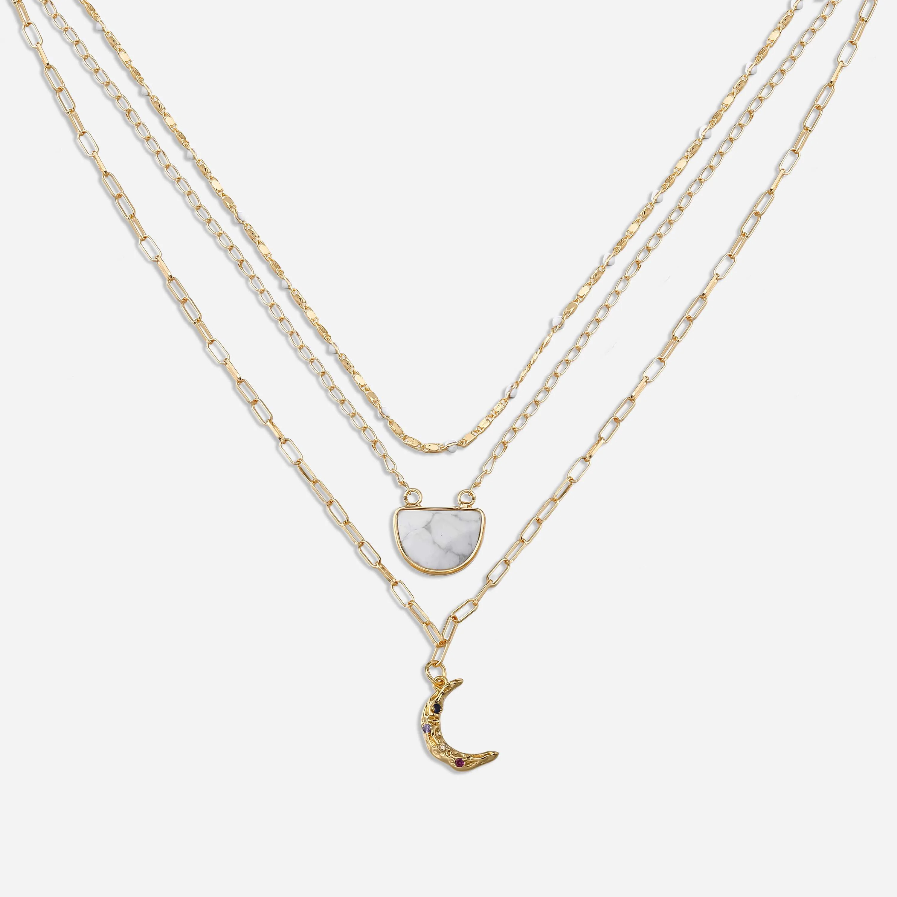 Becky Layered Necklace | Victoria Emerson
