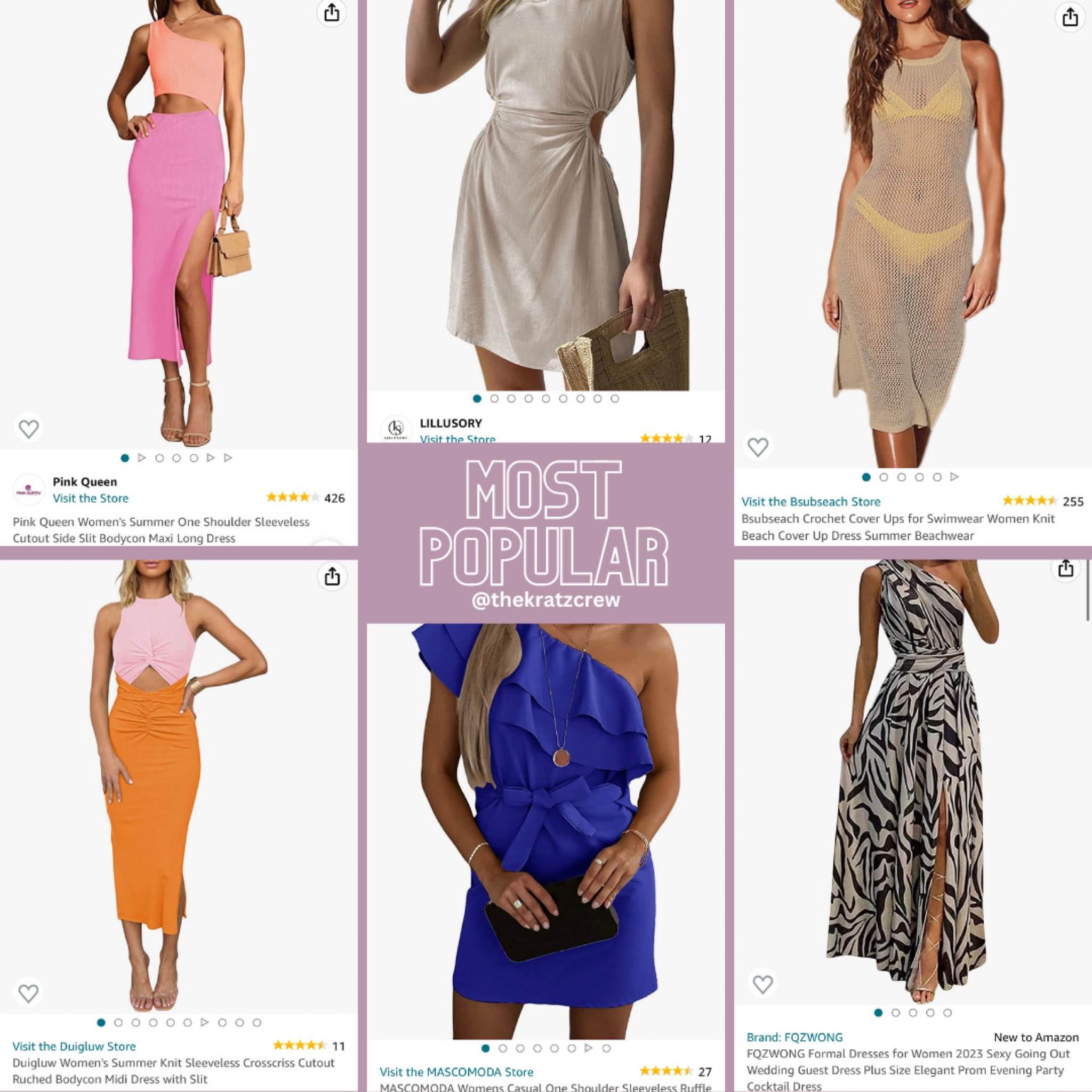 Your most loved from last week 🤍

It’s all linked in the bio & stories! Or comment links & I’ll send it directly to you!

#amazonfashion #founditonamazon #amazon #amazonfinds #affordablefashion  #amazoninfluencerprogram #romper #leggings #petite #pink #dresses #loungewear #dress #swimwear 

#LTKFind #LTKunder50 #LTKstyletip