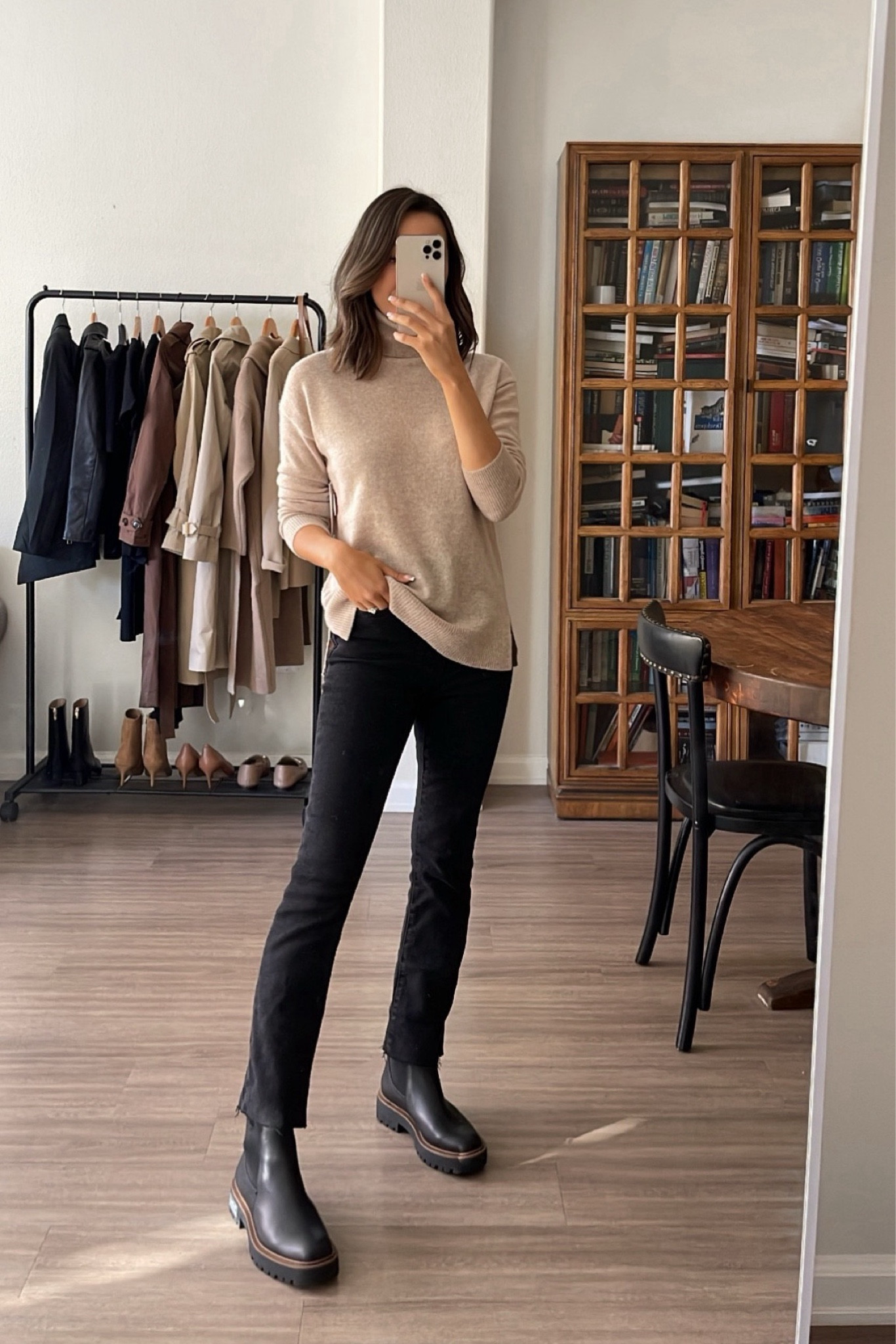 Fall outfit styling boots 

Turtleneck long sleeve - linked to similar styles 
Jeans - linked to a similar style 
Sam Edelman lug sole boots - waterprooff

#LTKStyleTip #LTKSeasonal