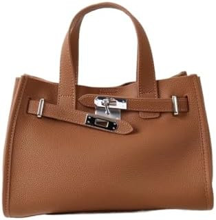 Leather Totes Handbag Shoulder Bag Sling Hobo Commuter Crossbody Bag Large Capacity Locker Versat... | Amazon (US)