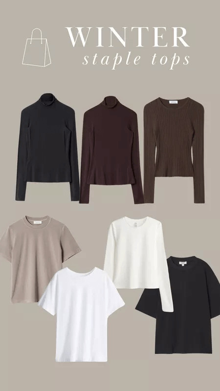 Old Money Winter Staple Tops ❄️ 

 