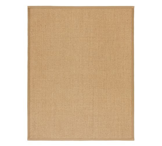 Color-Bound Natural Sisal Rug - Chino | Pottery Barn (US)