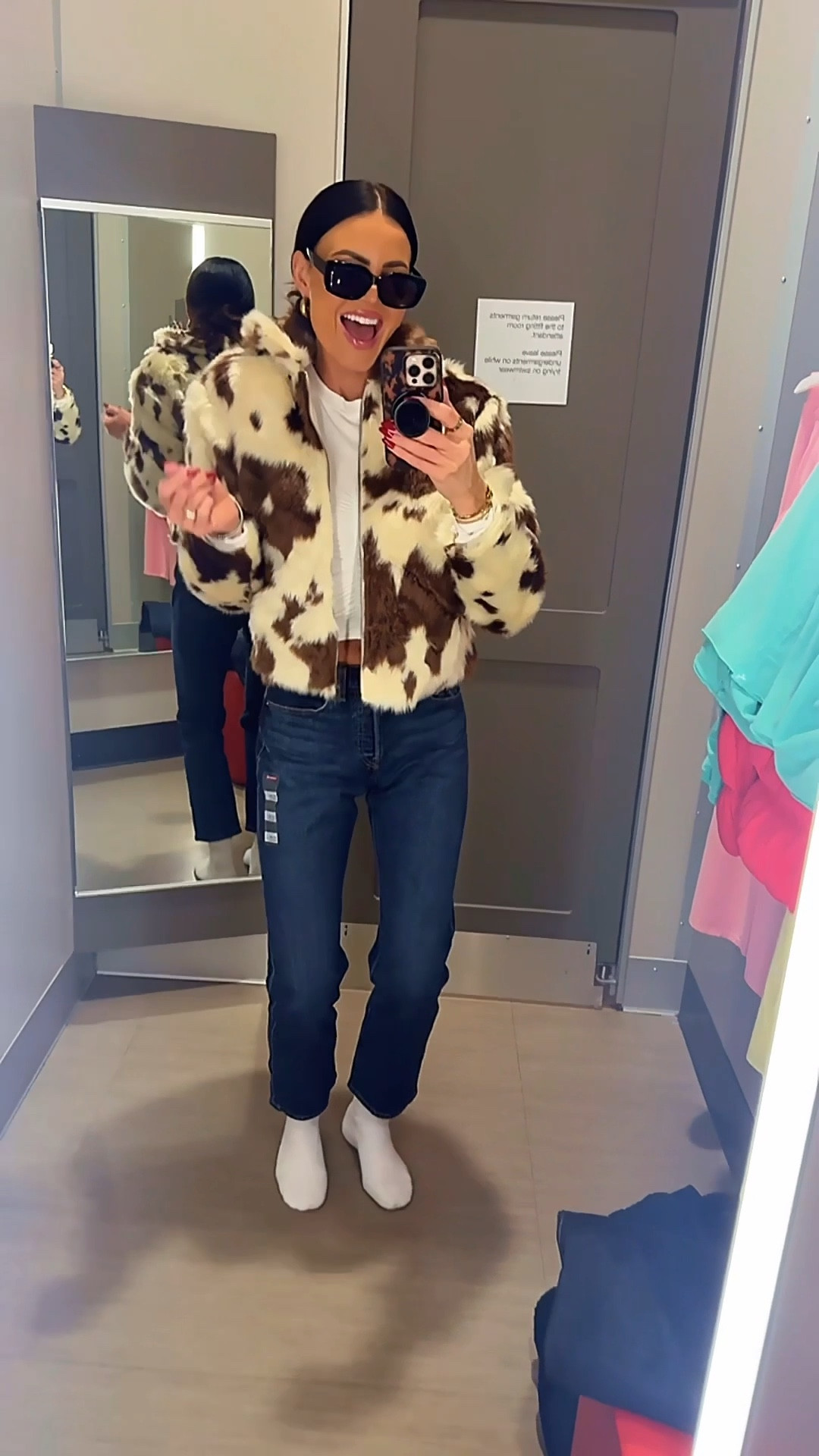Medium jackets & sets
Medium tank
Jeans 27

#LTKActive #LTKootd #LTKSaleAlert