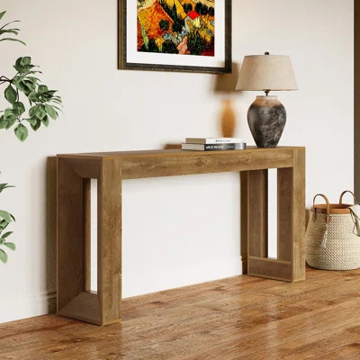 63" Farmhouse Wooden Console Table For Entryway, Hallway, Sofa | Wayfair North America