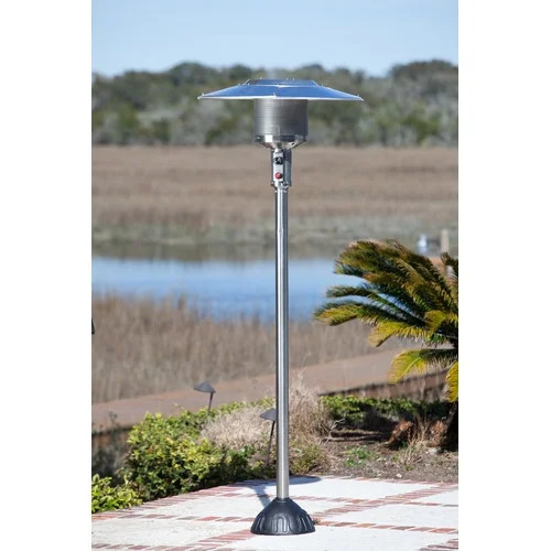 Fire Sense Stainless Steel Natural Gas Patio Heater | Walmart (US)