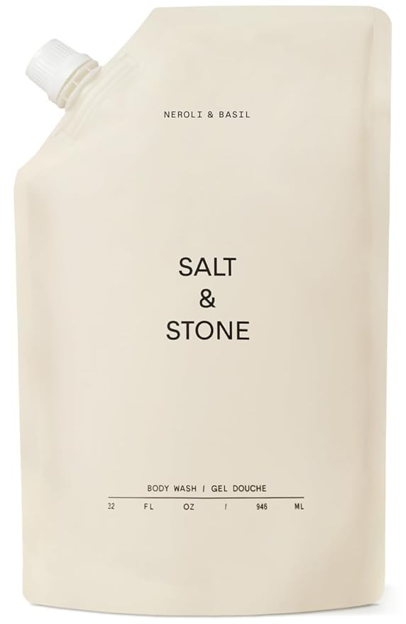 Salt & Stone Antioxidant-Rich Body Wash - Santal & Vetiver | Cleanse, Nourish & Soften Skin with ... | Amazon (US)