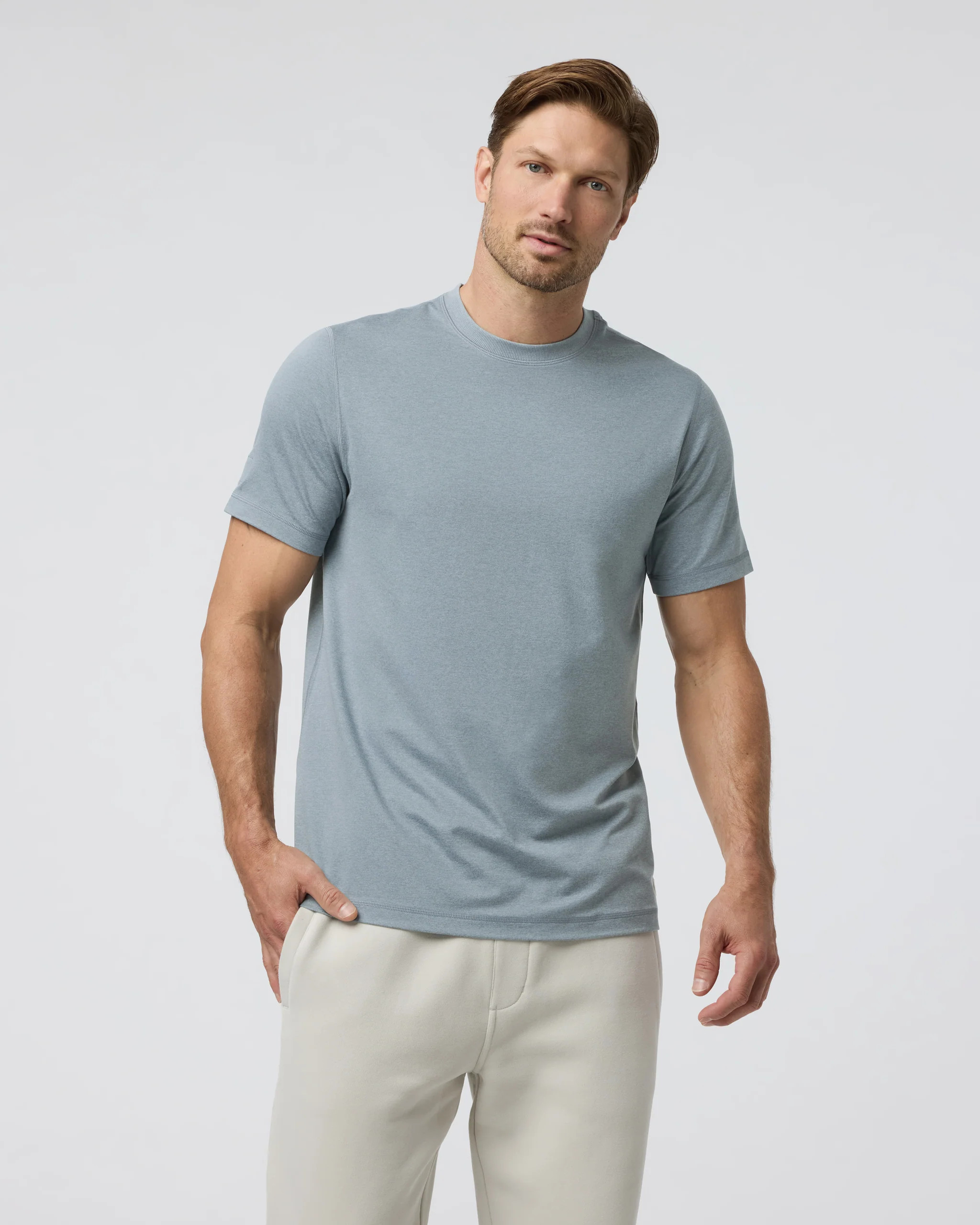Short Sleeve Ponto Performance Tee | Vuori Clothing (US & Canada)