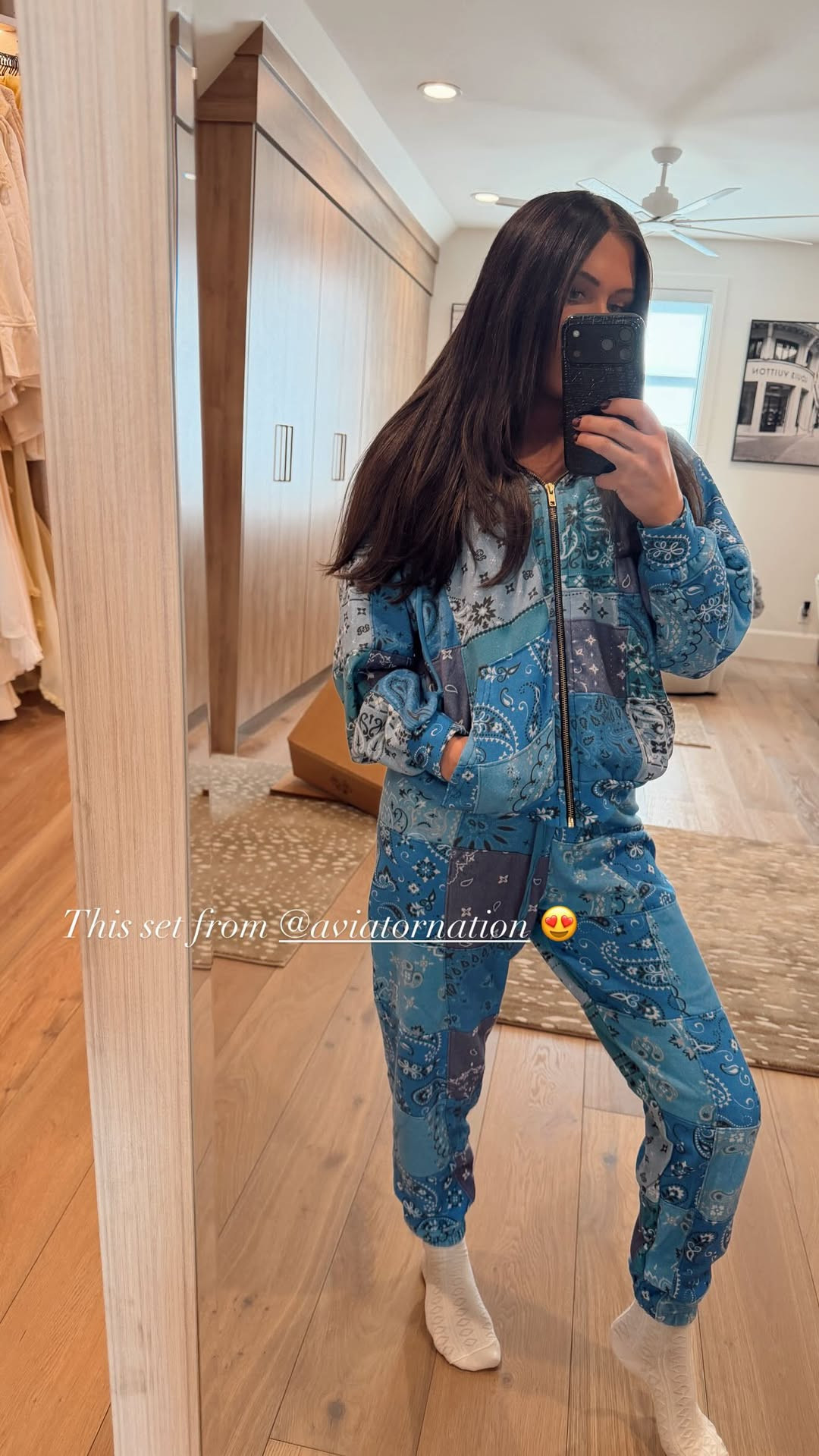 Obsessed with this set from Aviator Nation🩵 

 #LTKgrwm #LTKootd