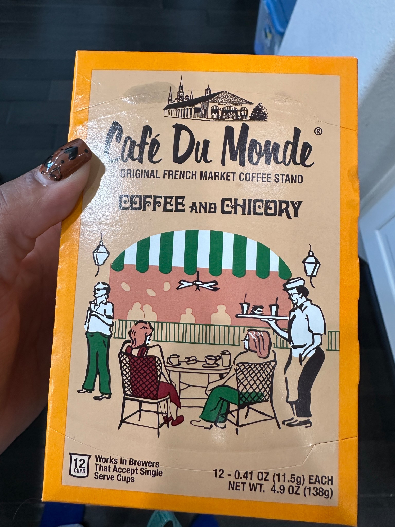 A taste of home for this Louisiana girl, Cafe du Monde coffee. #cafedumonde #coffee #tasteoflouisiana 
