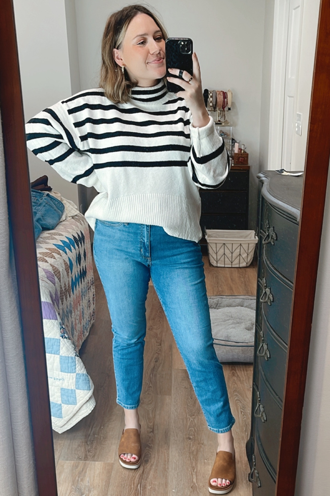 Fall sweater #targetstyle #stripedsweater