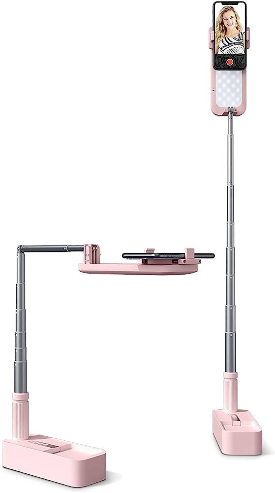 Viozon Extendable Selfie Stand 360° Rotation with Phone Holder, Rechargeable Wireless Foldable 7... | Amazon (US)