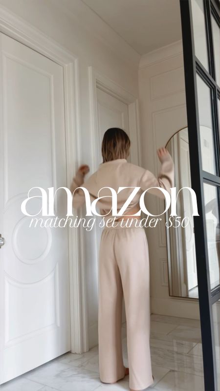 amazon matching set wearing size small fits tts 
