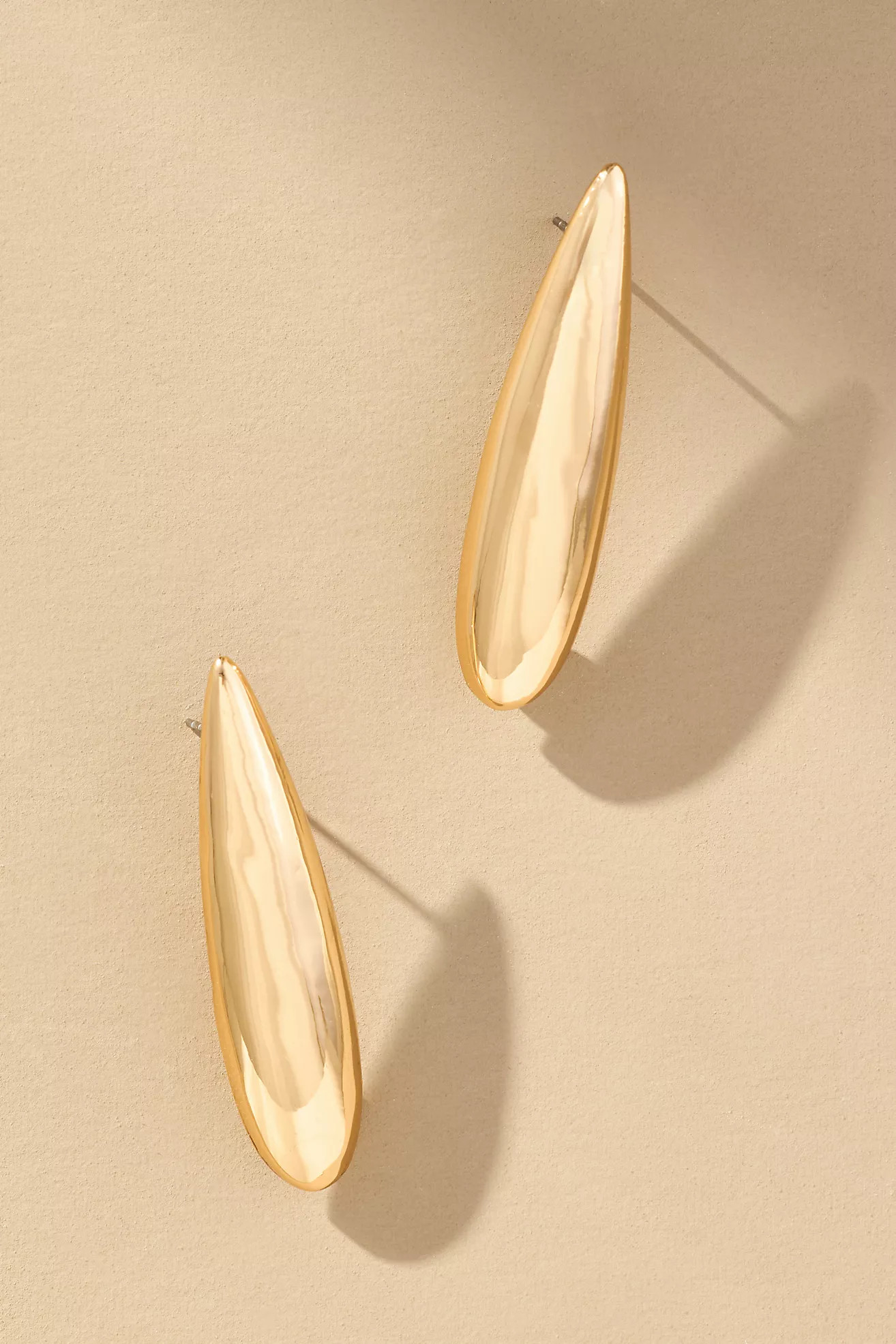 Sculptural Oval Drop Earrings | Anthropologie (US)
