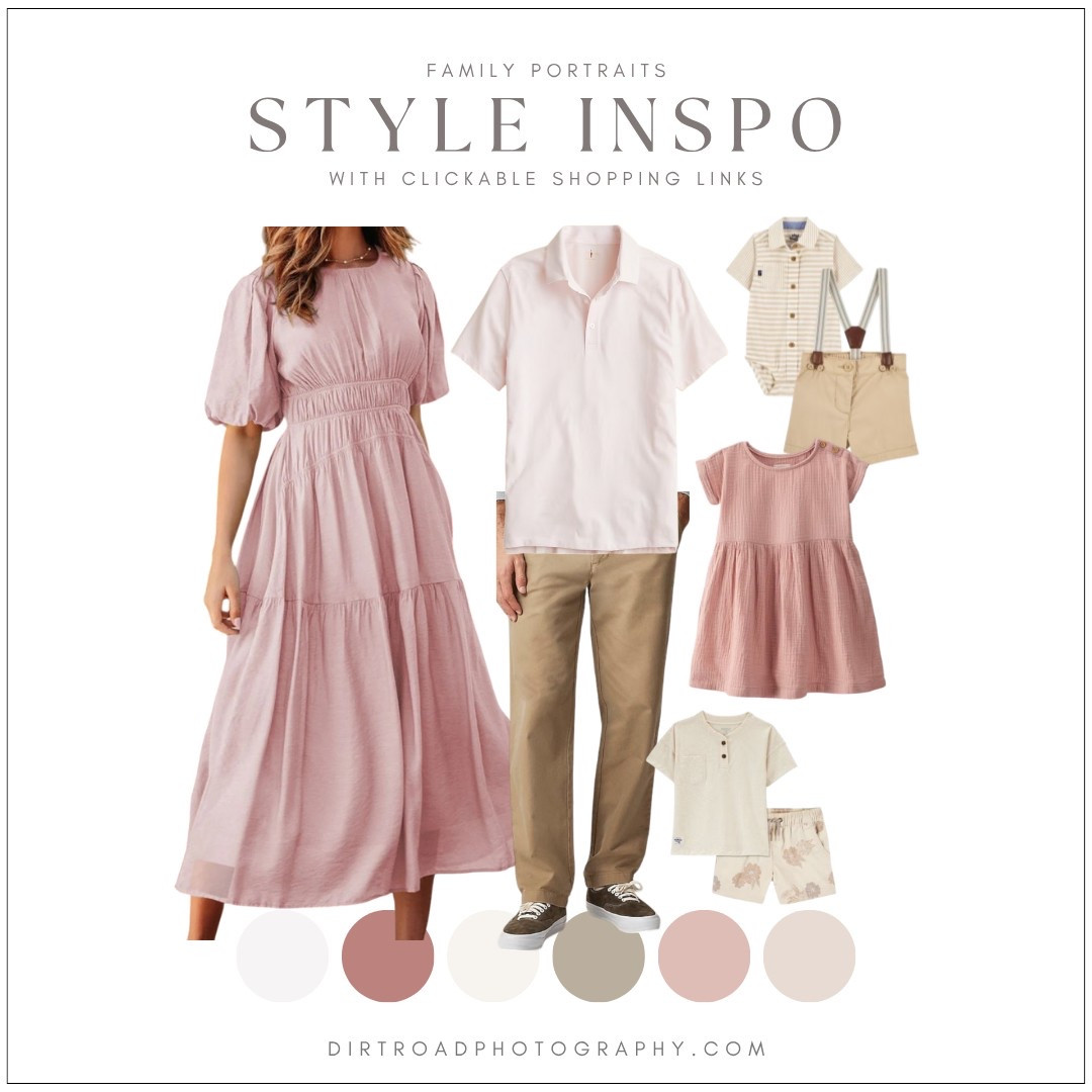 Blush tones for the win 💕

This soft and feminine style works beautifully for spring minis or full sessions.

👚 Everything is clickable in our LTK bio!

#WhatToWearSpringPhotos #FamilyPhotoLooks #PhotographerStyleInspo

#LTKStyleTip #LTKFamily #LTKHome