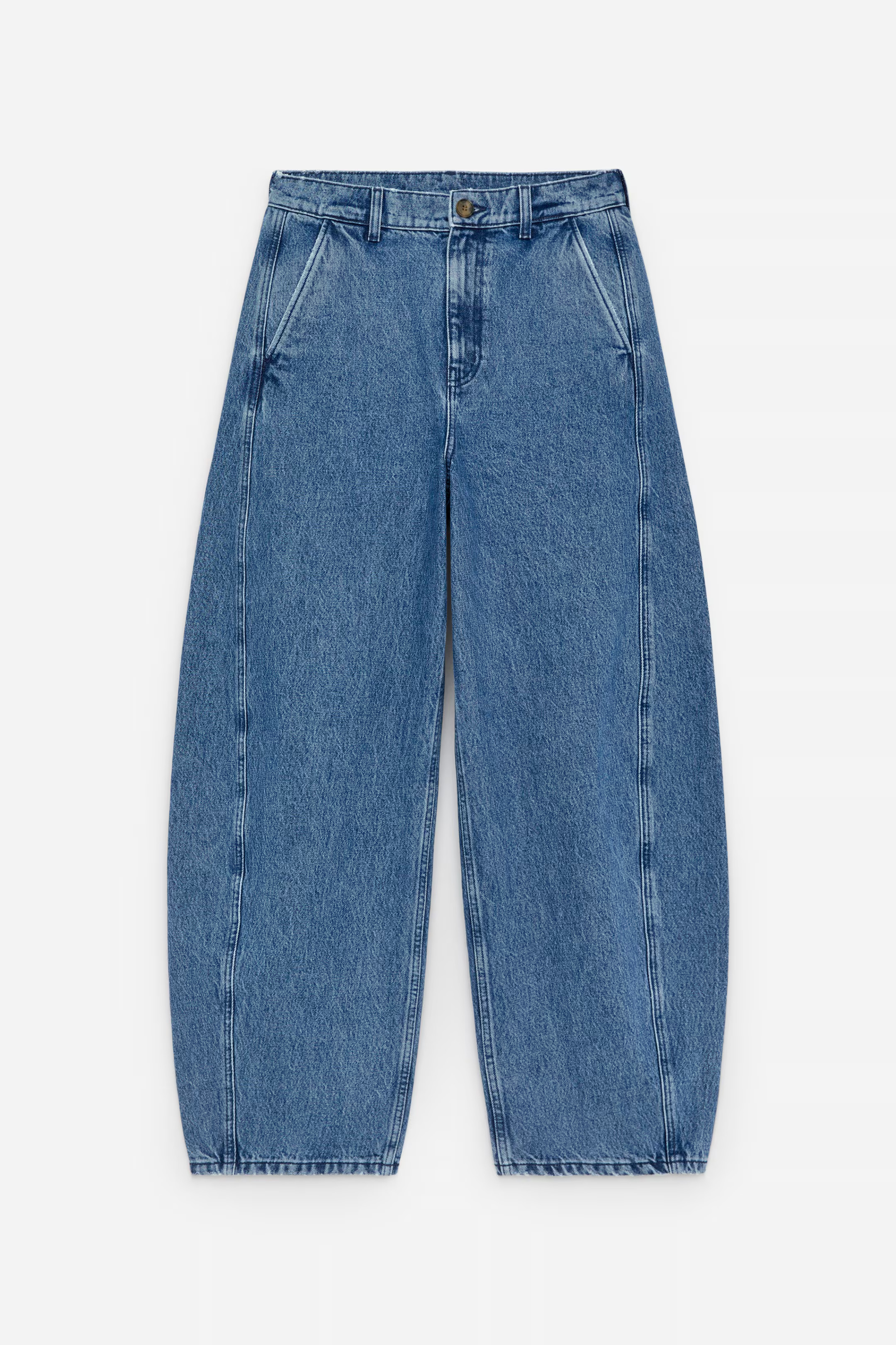 Barrel-Leg Jeans | H&M (UK, MY, IN, SG, PH, TW, HK)