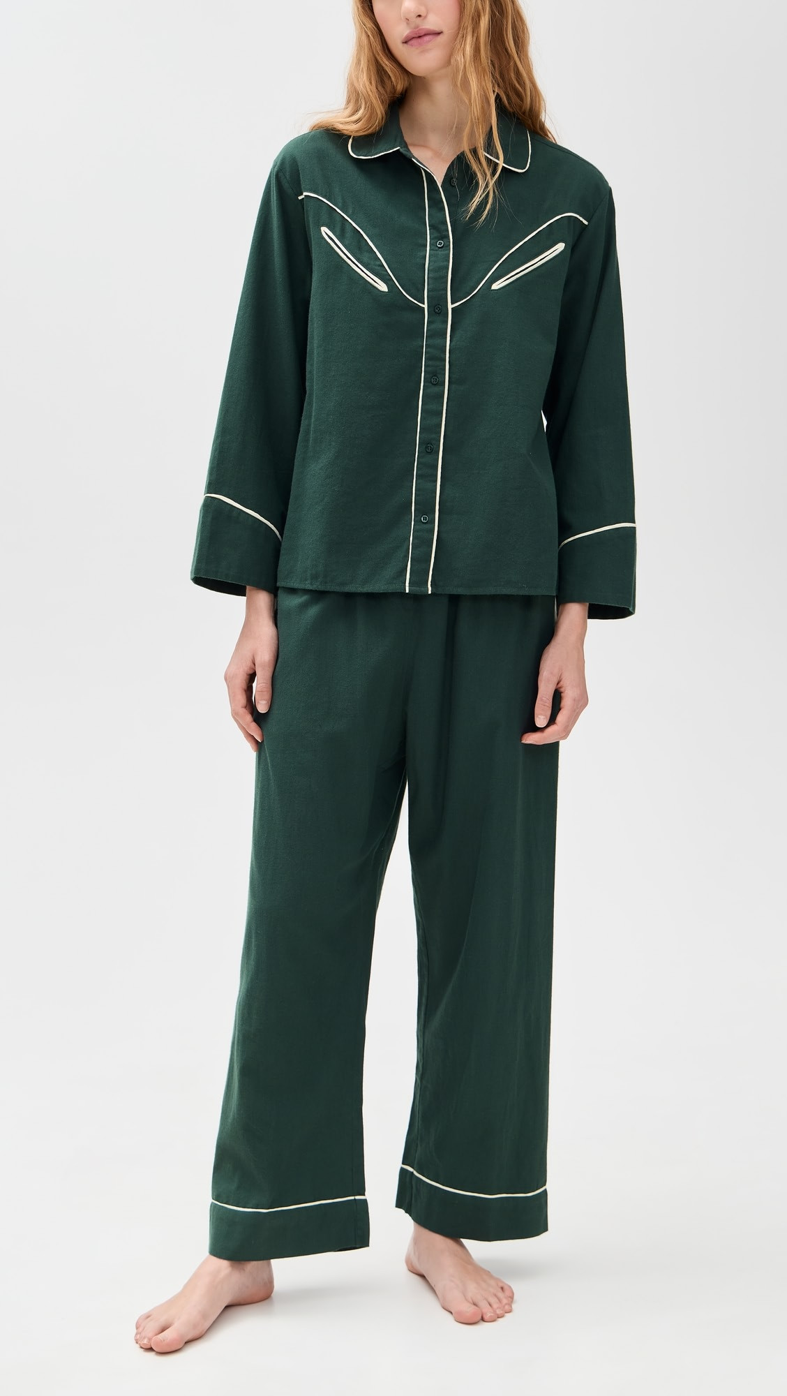 The Flannel Western Pajama Shirt | Shopbop