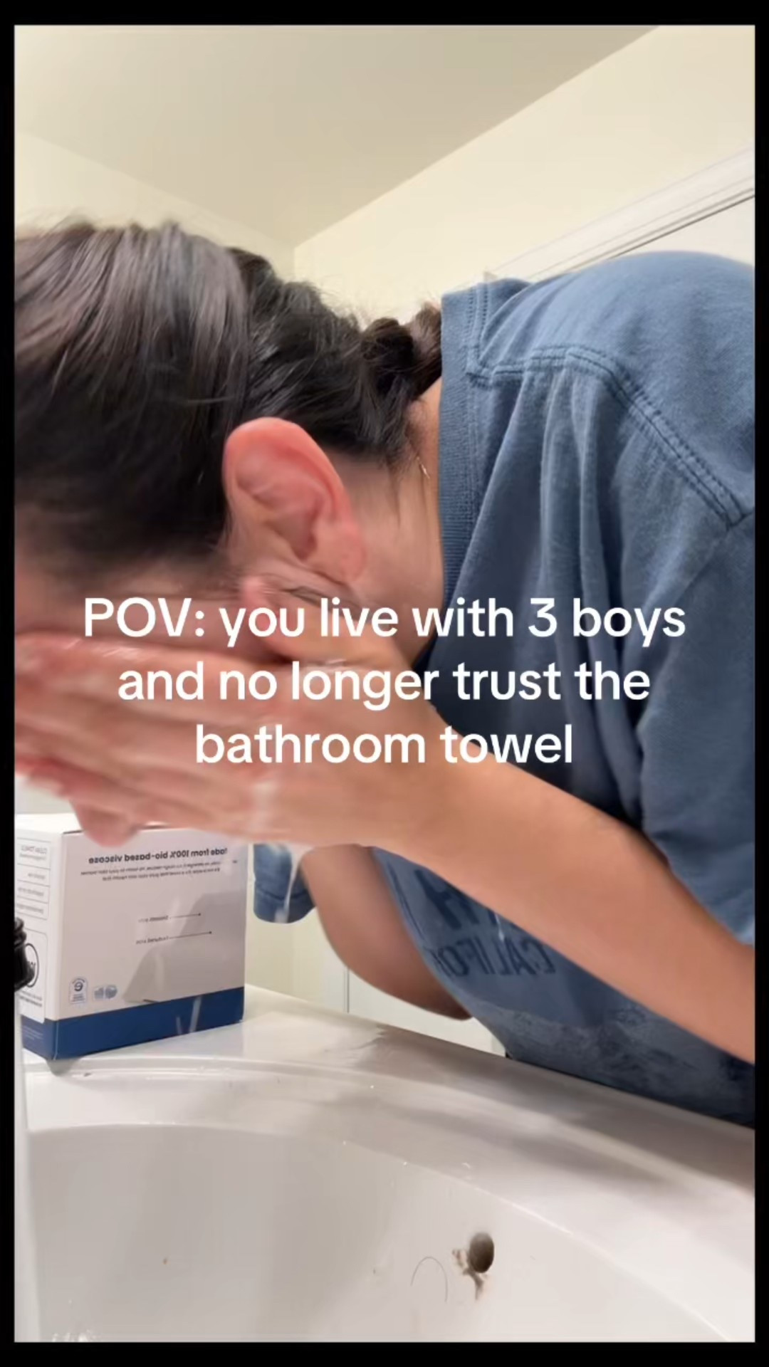 Using clean face cloths now because idk where tf the bathroom towel has been living with 3 boys 😭 my face deserves better. 

#cleantowelsxl #skincare #skincaremusthaves #momlife 

#LTKselfcare #LTKgrwm #LTKmorningroutine