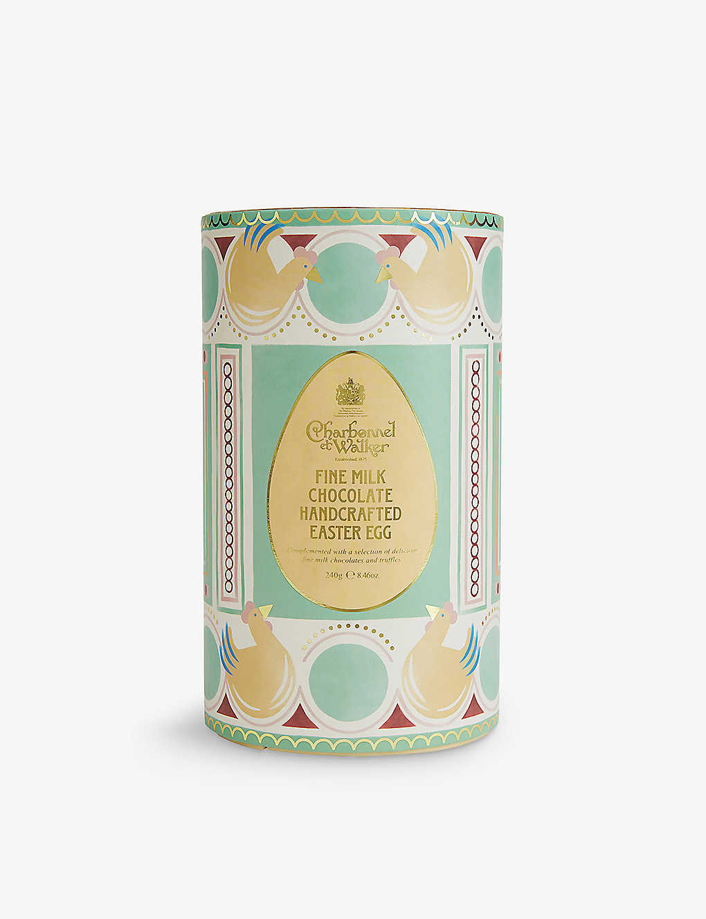 Milk chocolate egg with truffles 240g | Selfridges