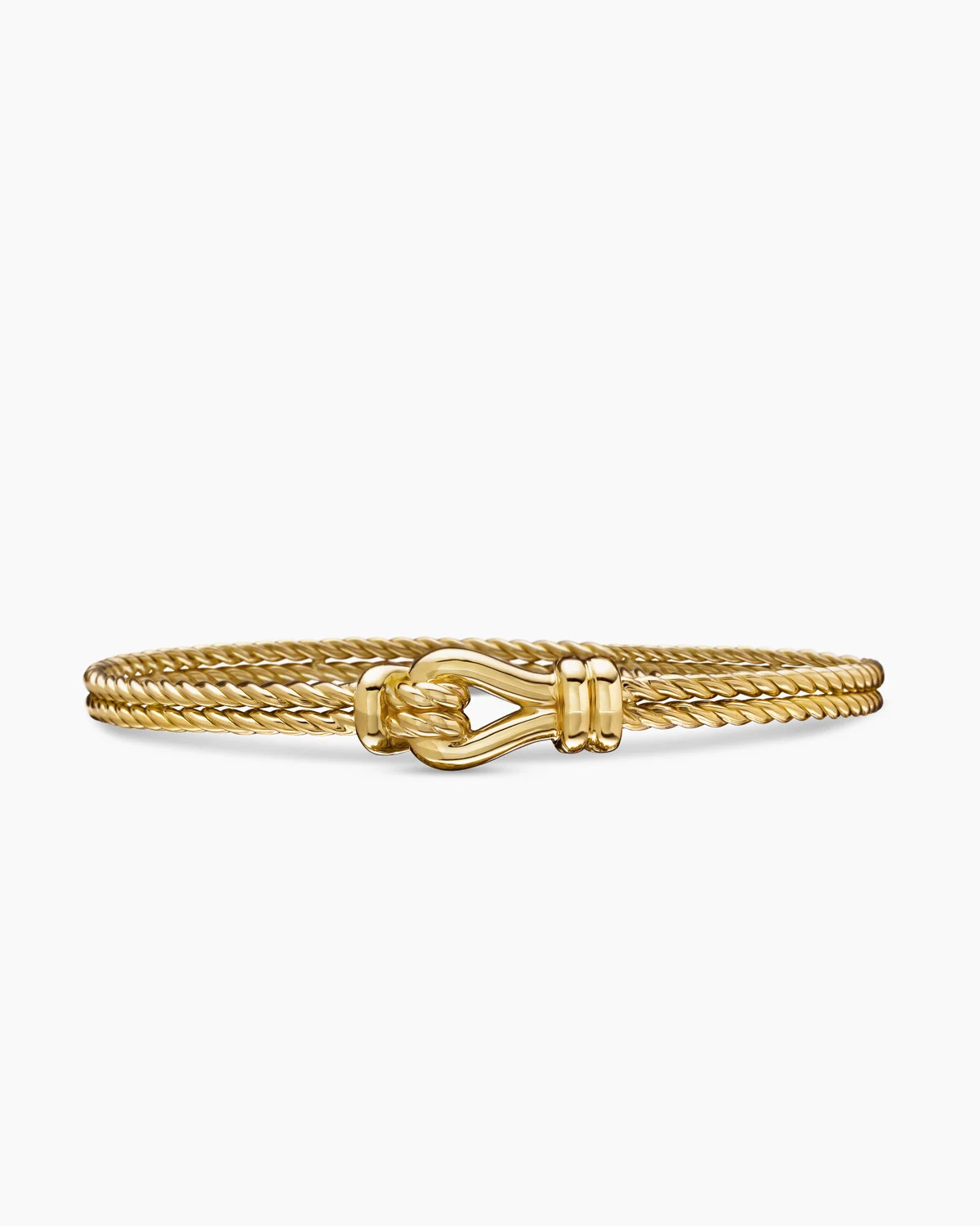 David Yurman | Thoroughbred Loop Bracelet in 18K Yellow Gold, 4.5mm | David Yurman