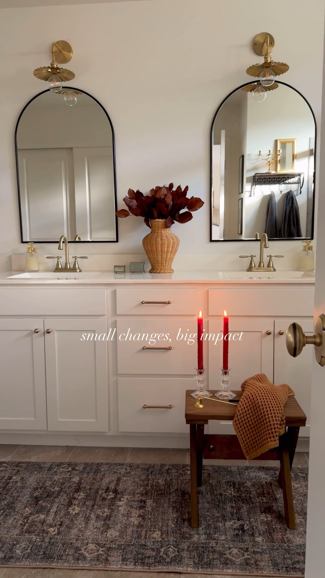 Budget bathroom makeover. 

#LTKSaleAlert #LTKHome #LTKFindsUnder100