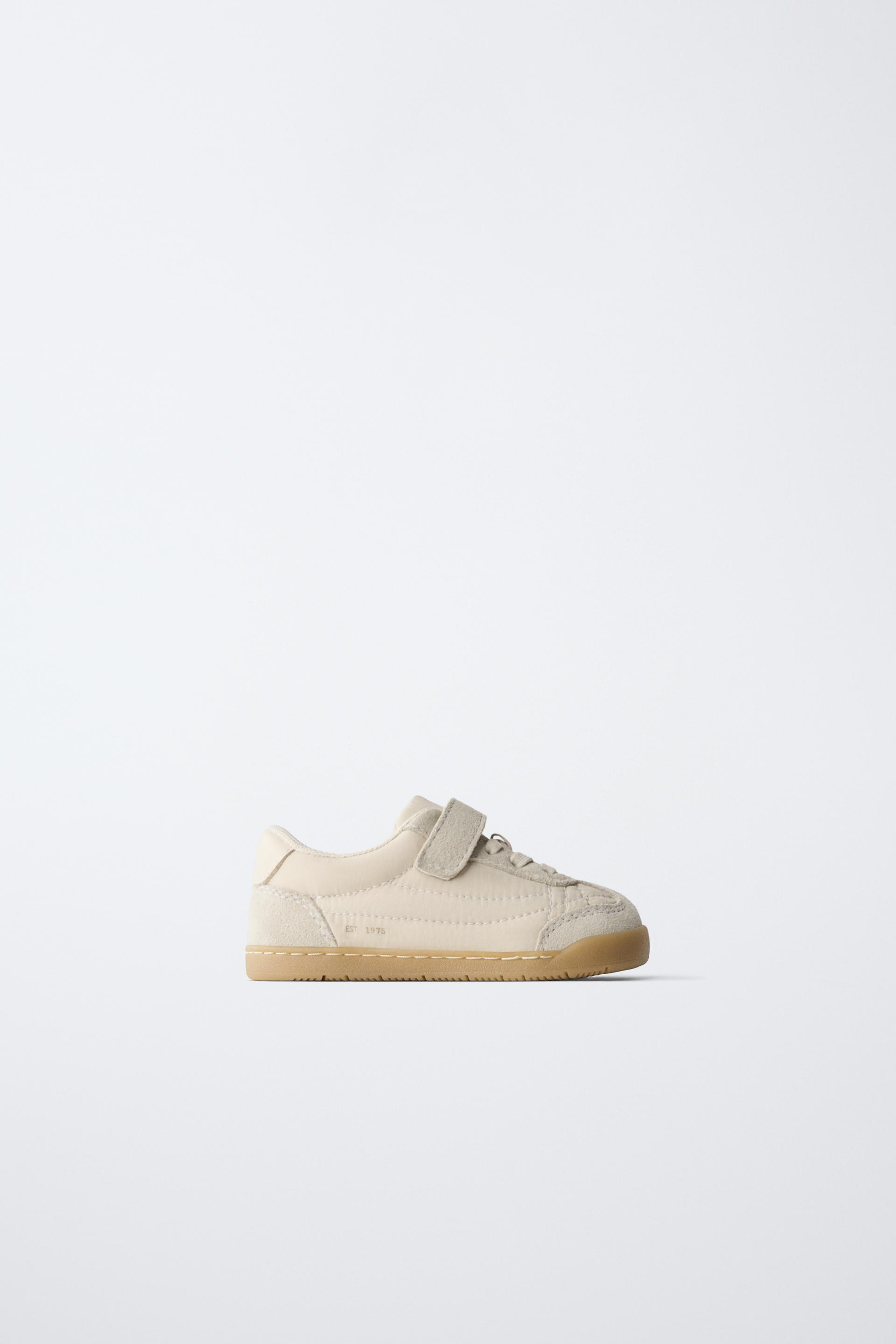 Zara - Retro Barefoot Sneakers - Blue - 9½ (6.4 Inches) - Kids | Zara US