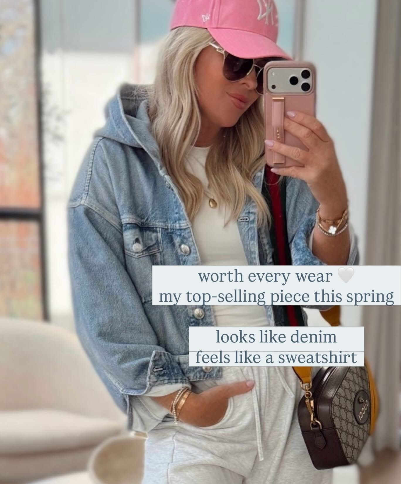my most worn layer lately 🤍
looks like denim, feels like a sweater… and I get why it keeps selling out!

Paired with my go-to Amazon sweats… they just dropped some fun new spring colors 🌸 I usually do a small, sometimes a medium—no huge difference.


Casual. Spring style. Sandals. Knit denim. Sweats. knit denim jacket, lightweight jacket, everyday layer, spring outfit, casual style

#LTKootd #LTKgrwm #LTKMothersDay