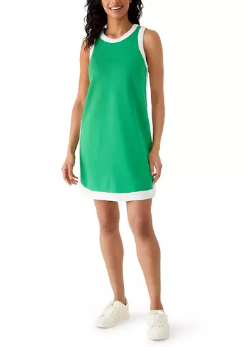 Women's Sleeveless Tipped Piqué Dress | Belk