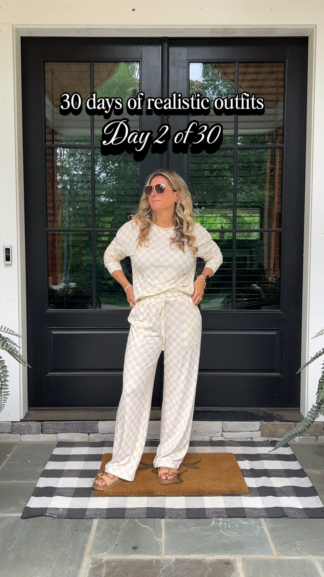 Another day, another realistic outfit coming through! Who says going outside and picking the most unhinged outfit that looks like you're about to sleep doesn't go well together? Cos I beg to differ, and this one is the proof of it!
#loungewear #weekendoutfit #mompicks #summerstyle #OOTD

#LTKU #LTKSeasonal #LTKStyleTip