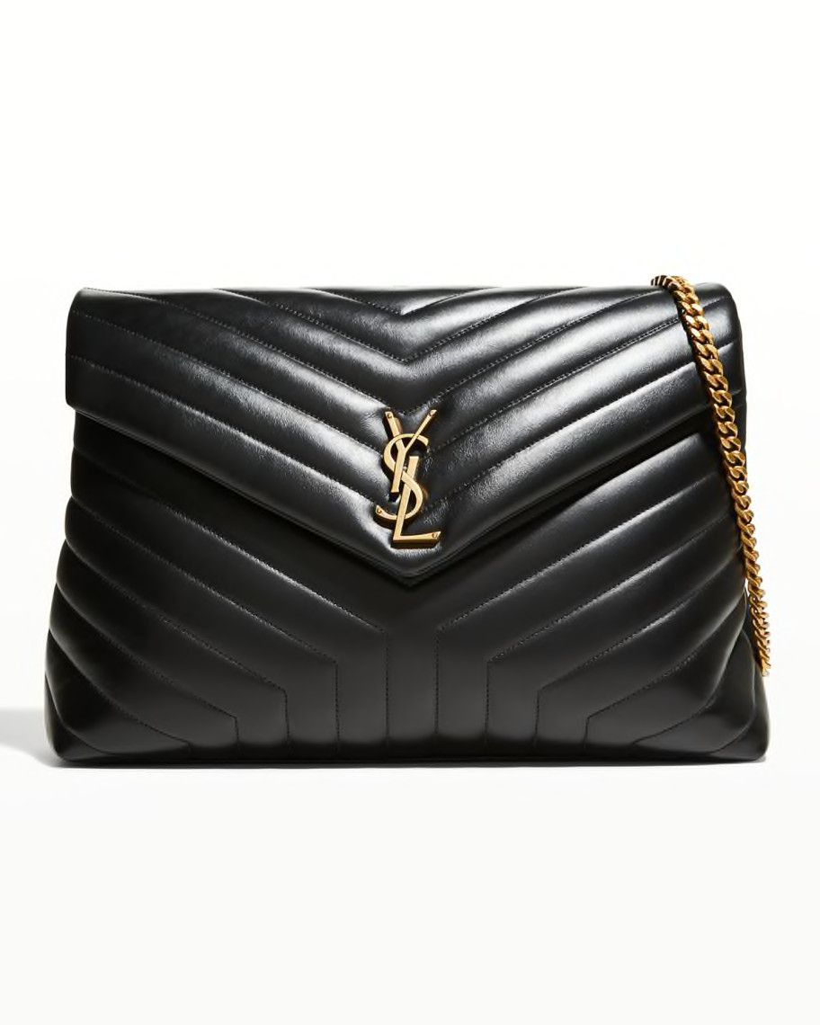 Saint Laurent Loulou Quilted Leather YSL Bag | Neiman Marcus